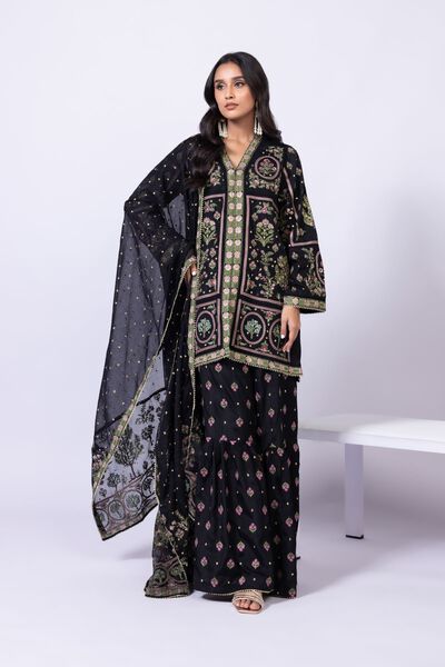 Embroidered | Viscose Oak Silk | Kurta | USD 30.00