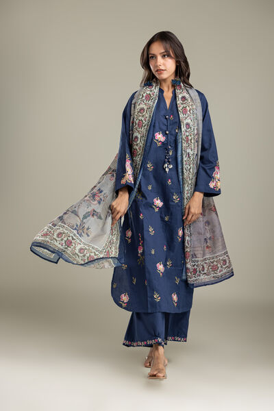 Embroidered | Polyester Silk | Dupatta | USD 30.00