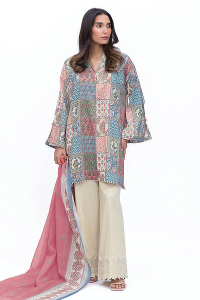 Embroidered | Lawn | Fabrics 3 Piece | USD 45.00