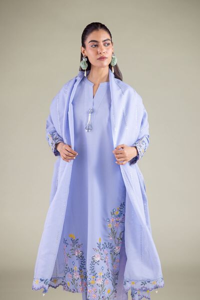 Embroidered | Mesuri | Floral Summer Dupatta | USD 20.00