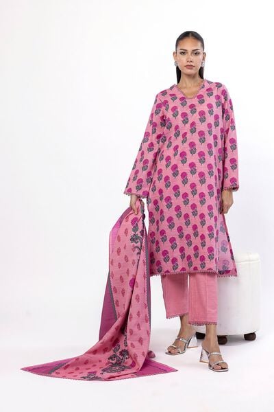 Printed |Khaddar | Fabrics 3 Piece | USD 30.00