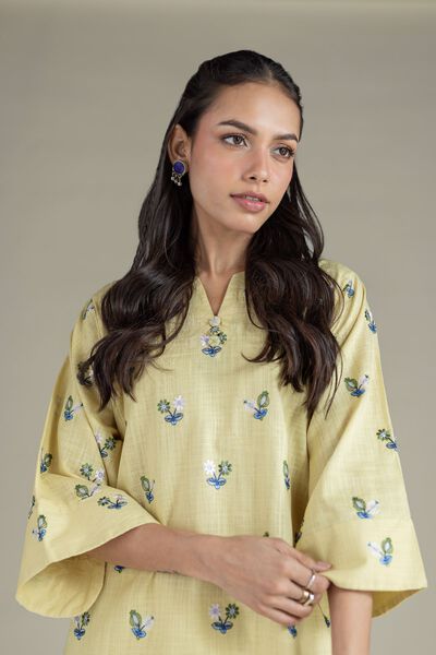 Embroidered | Heavy Textured Cotton | Kurta | USD 35.00