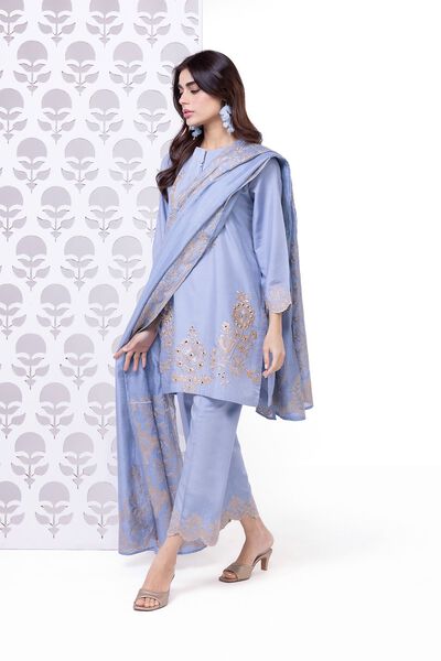 Embroidered | Raw Silk | Pants | USD 6.00
