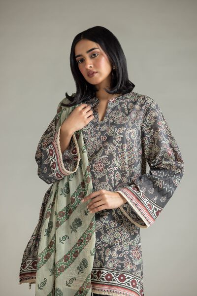 Embroidered | Lawn | Fabrics 3 Piece | USD 22.50