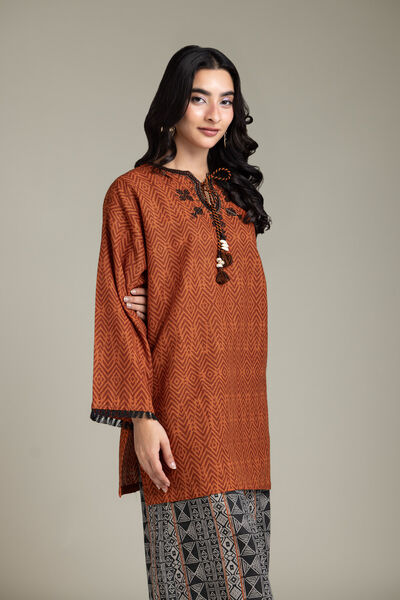 Embroidered | Light Khaddar | Fabrics 2 Piece | Top and Bottom | USD 30.00
