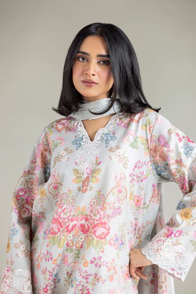 Embroidered | Textured Lawn | Tailored Lawn 3-Piece | USD 65.00