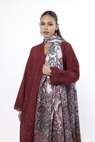 Embroidered | Khaddar | Fabrics 3 Piece | USD 50.00