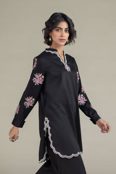 Embroidered | Textured Cotton | Kurta | USD 40.00