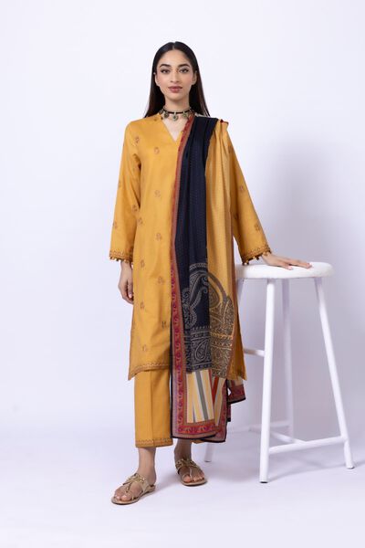 Embroidered | Cotton Dobby | Pants | USD 10.00