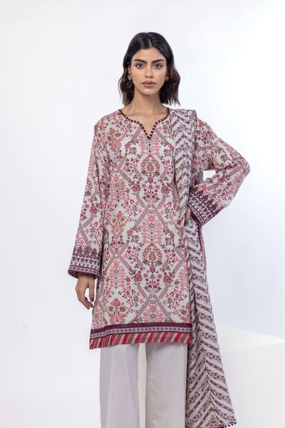 Embroidered | Lawn | Fabrics 3 Piece | USD 35.00