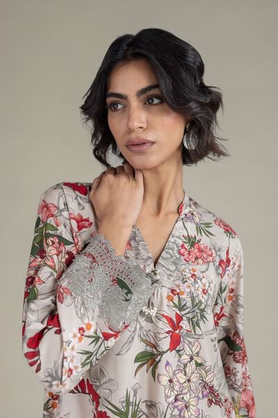 Embroidered | Raw Silk | Kurta | USD 45.00
