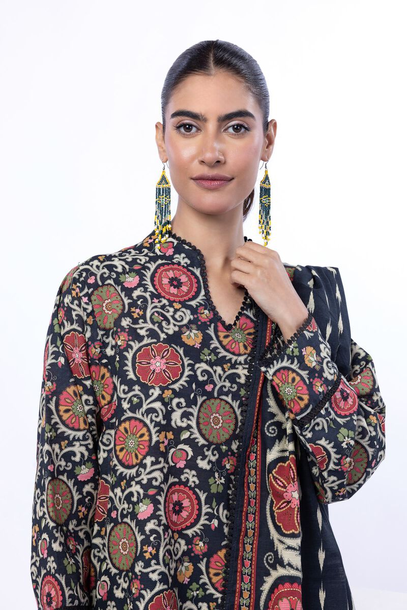 Printed | Light Khaddar | Tailored 3 Piece | null