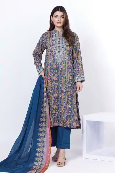 Embroidered | Lawn | Fabrics 3 Piece | USD 45.00