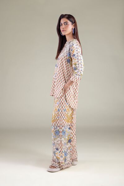 Embroidered | Textured Weave | Trousers | USD 9.00