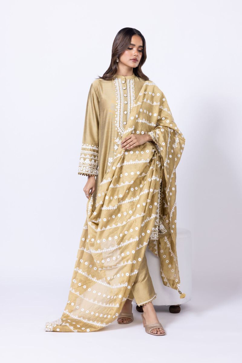 Embroidered | Cotton Net | Dupatta | null