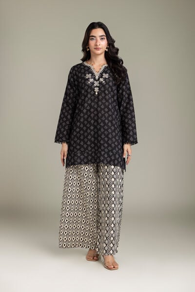 Embroidered | Light Khaddar | Fabrics 2 Piece | Top and Bottom | USD 30.00