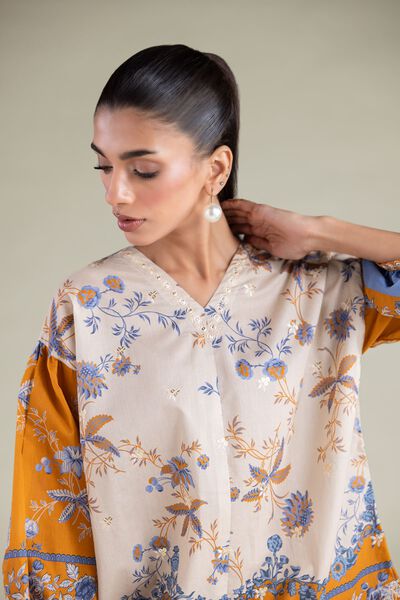 Embroidered | Cambric | Blouse | USD 10.50