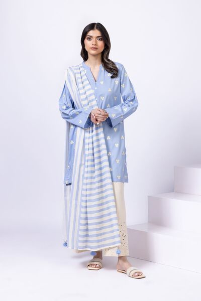 Printed | Cambric | Dupatta | USD 3.60