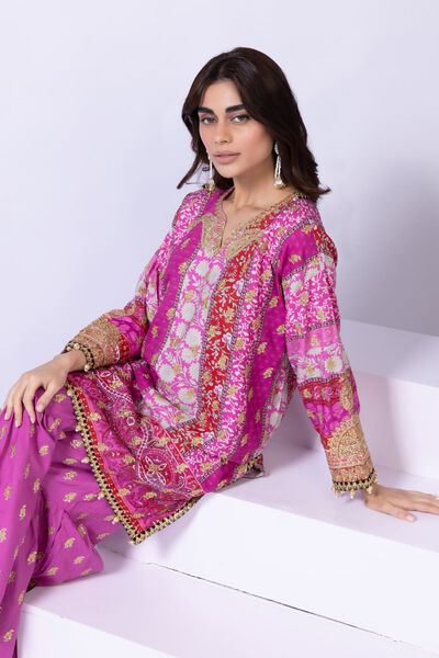 Embroidered | Viscose Oak Silk | Kurta | USD 24.00