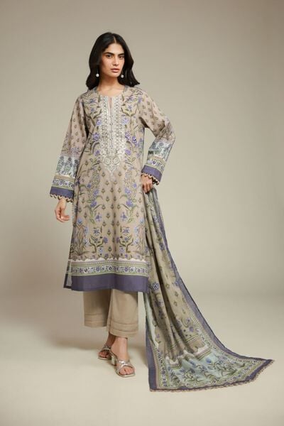Embroidered | Textured Lawn | Fabrics 3 Piece | USD 45.00