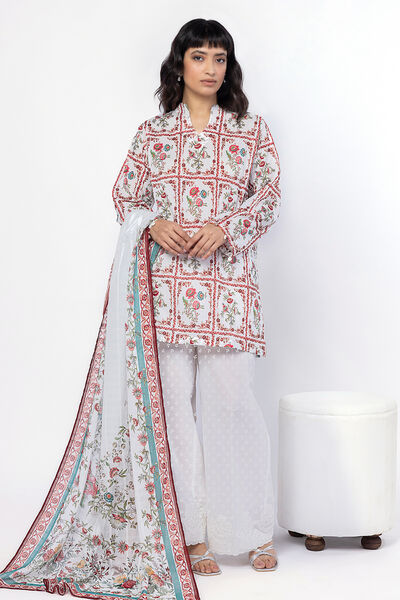Embroidered | Lawn | Fabrics 3 Piece | USD 50.00