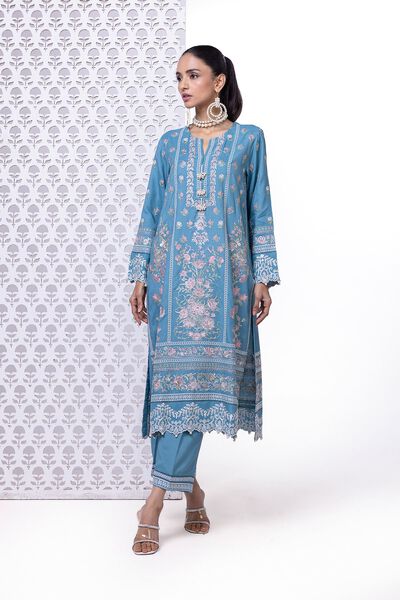 Embroidered | Raw Silk | Pants | USD 7.50