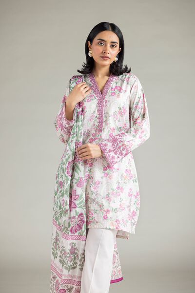 Embroidered | Textured Lawn | 3-Piece Tailored Lawn | USD 65.00