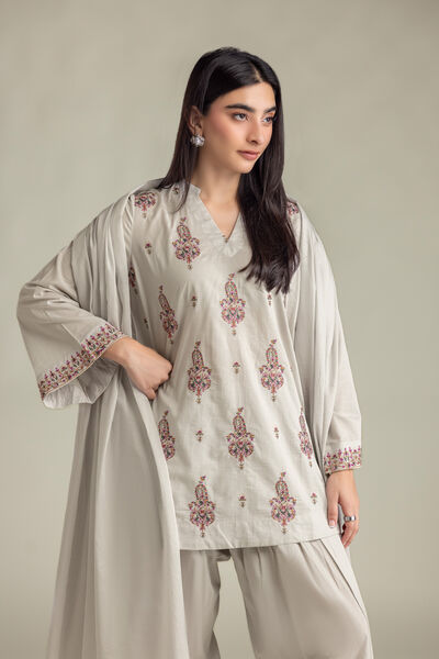 Embroidered | Cambric | Short Cambric Kurta | USD 40.00