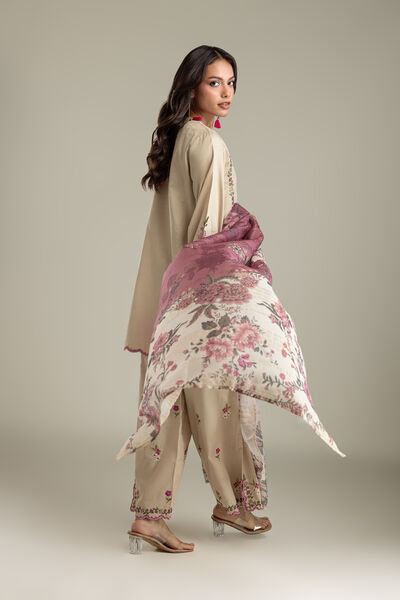 Embroidered | Polyester Silk | Dupatta | USD 30.00