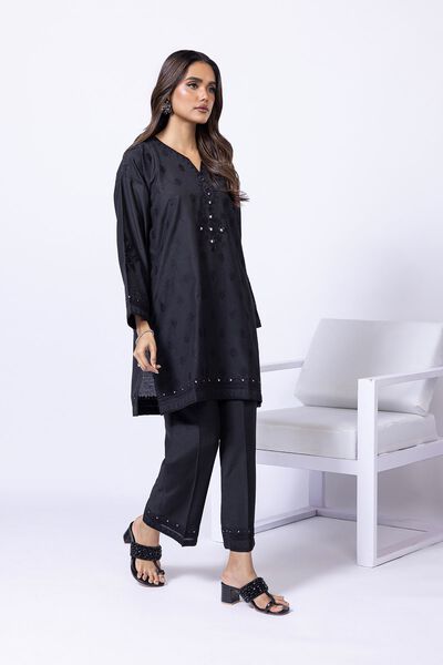 Embroidered | Raw Silk | Pants | USD 6.00