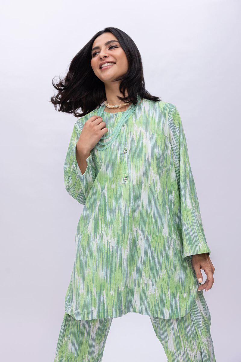 Buy Abstract Cotton Kurta | 0.0 N/A | 25-04E48-07TA-VG_MULTI | Khaadi ...