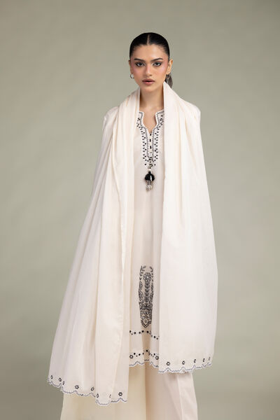 Embroidered | Lawn | Floral Lawn Dupatta | USD 30.00