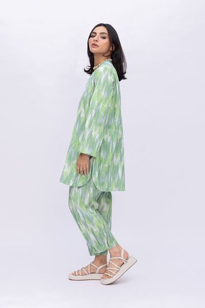 Printed | Ripple Crinkle | Pants | USD 18.00