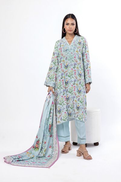 Embroidered | Blended Khaddar | Fabrics 3 Piece | USD 45.00