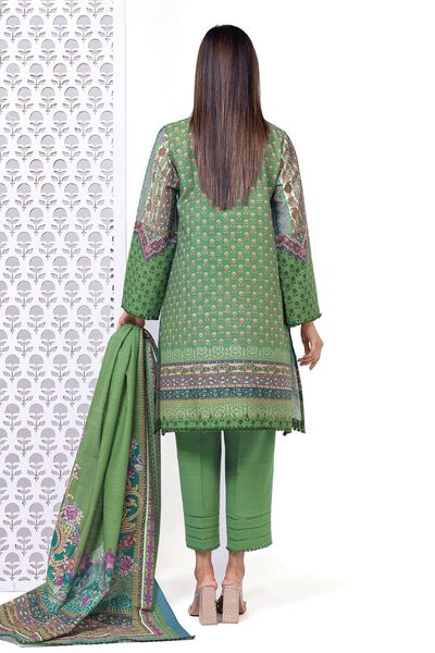 Printed | Light khaddar Messuri | Fabrics 3 Piece | USD 9.00