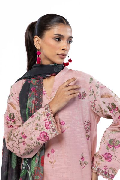 Embroidered | Cambric | Fabrics 3 Piece | USD 50.00