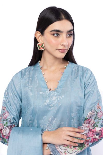 Printed | Jacquard | Tailored 3 Piece | USD 70.00