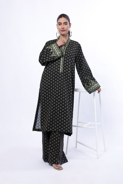 Embroidered | Khaddar | Fabrics 2 Piece | Top and Bottom | USD 17.50