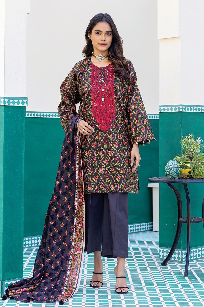 Embroidered | Lawn | Fabrics 3 Piece | null