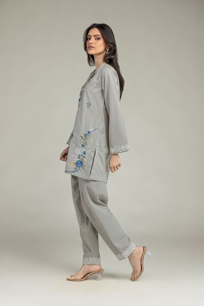 Embroidered | Cotton Dobby | Floral Cotton Shalwar | USD 25.00
