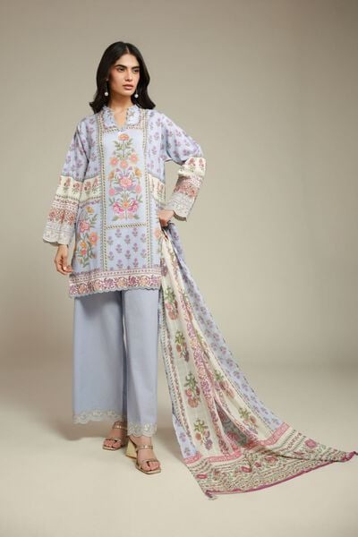 Embroidered | Textured Lawn | Fabrics 3 Piece | USD 45.00