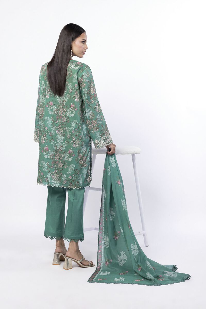 Embroidered | Lawn | Fabrics 3 Piece | null