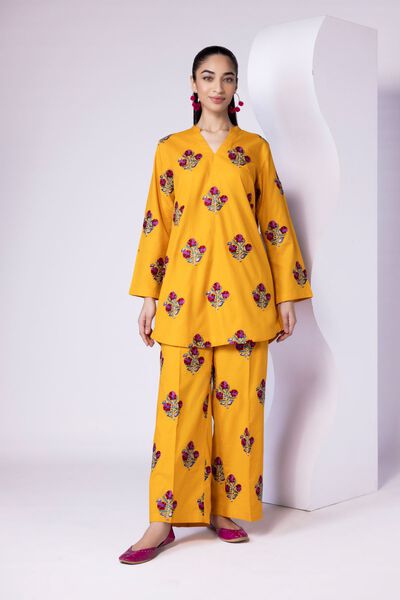 Embroidered | Dobby | Pants | USD 25.00