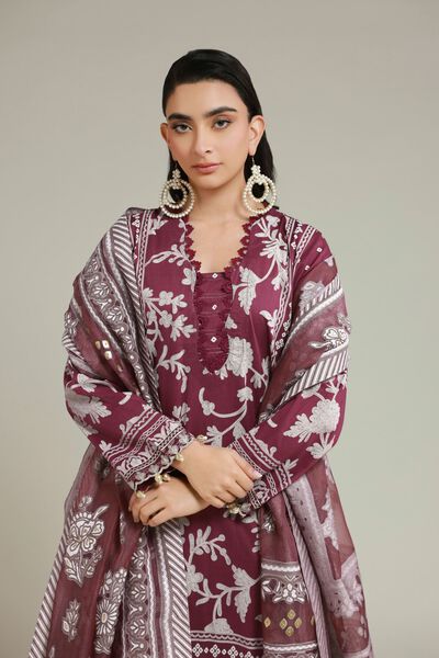 Embroidered | Cambric | Fabrics 3 Piece | USD 60.00