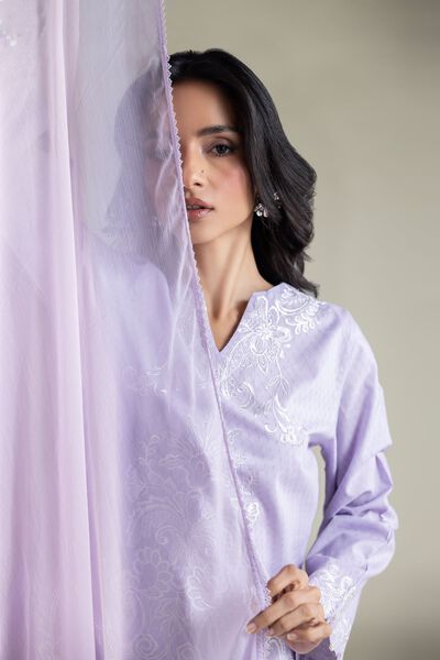 Embroidered | Chiffon | Draped Floral Dupatta | USD 15.00