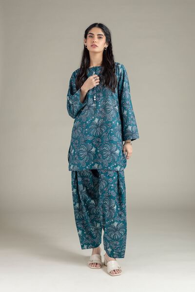 Dyed | Textured Cotton | Pants | USD 5.10