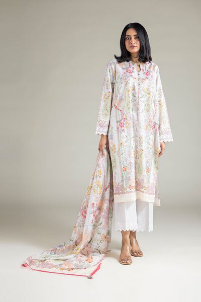 Embroidered | Textured Lawn | Fabrics 3 Piece | USD 45.00