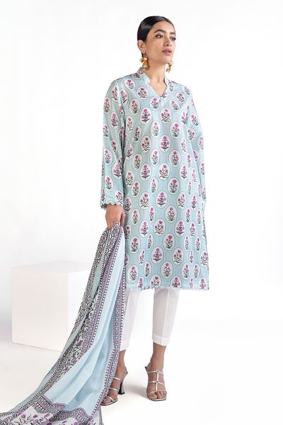 Printed | Lawn | Fabrics 2 Piece | Top and Dupatta | USD 9.00