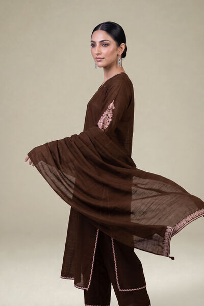 Embroidered | Light Khaddar | Light Khaddar Dupatta | USD 35.00
