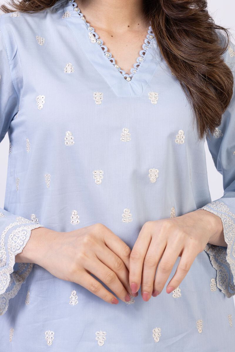 Embroidered | Elevated Cambric | Kurta | USD 17.50